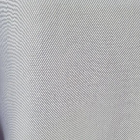 Tasso Elba Long Sleeve Button Down Shirt Mens Size L 16 16.5 Lilac White Striped - Picture 8 of 11